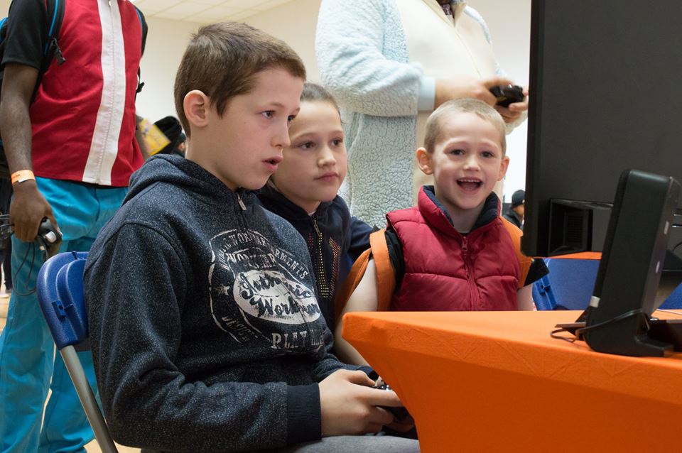 Young People at GamePad - Social Gaming